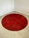 שטיח אדום קוטר 2 מטר