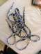 שרוכים בצבע שחור-לבן