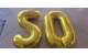 בלונים של המספר 20 או 50