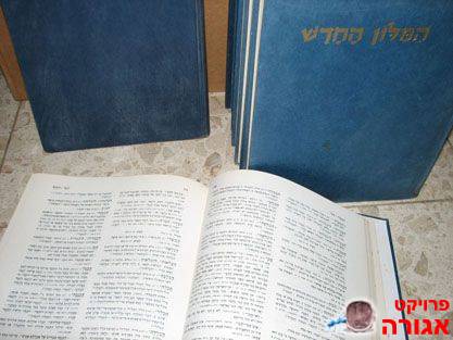 כרכי מילון אבן שושן