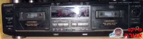 טייפ קלטות כפול SONY