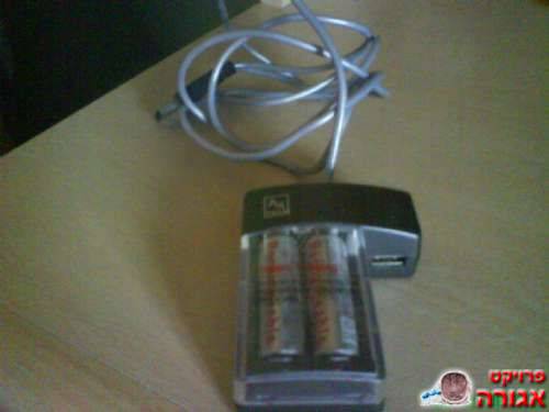 מטען USB לסוללות