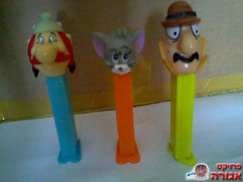 3 מחלקי סוכריות של PEZ