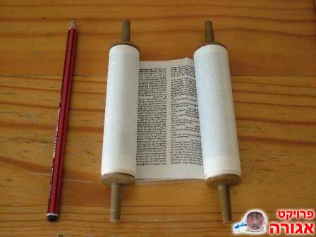 ספר תורה, בפורמט של מגילה