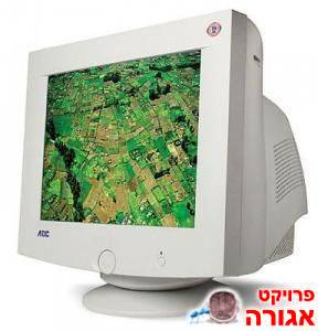 צג 17 אינץ' CRT שטוח AOC