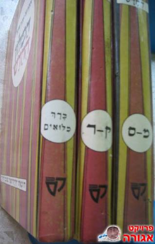 3 כרכים בודדים של מילון אבן שושן