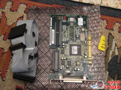 כרטיס SCSI תוצרת ADAPTEC דגם AHA-2940UW