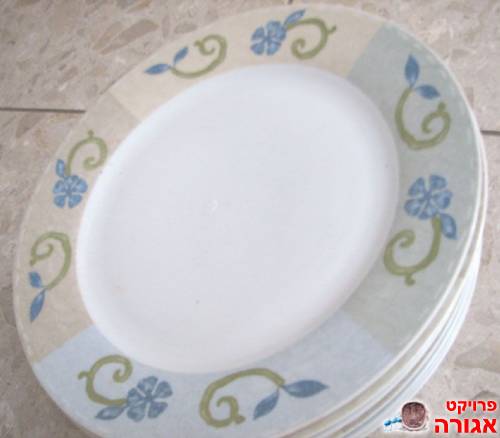 מספר צלחות מעוטרות