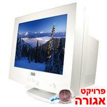 מסך CRT 17 שטוח מעולה (לא דק)
