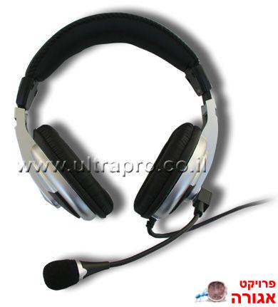 אוזניות סטריאו עם מקרופון