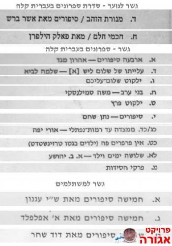 15 ספרונים בעברית קלה