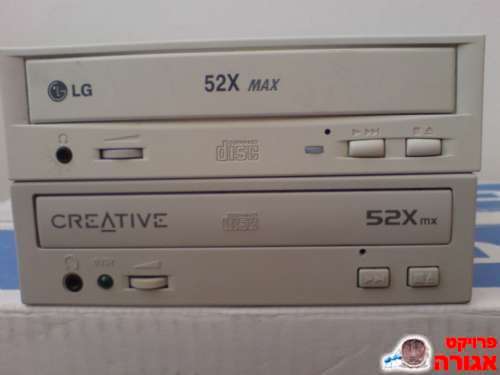 שני כונני CD X 52 תקינים