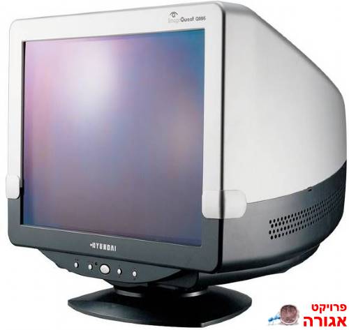 מסך 19" CRT שטוח Hyundai Q995