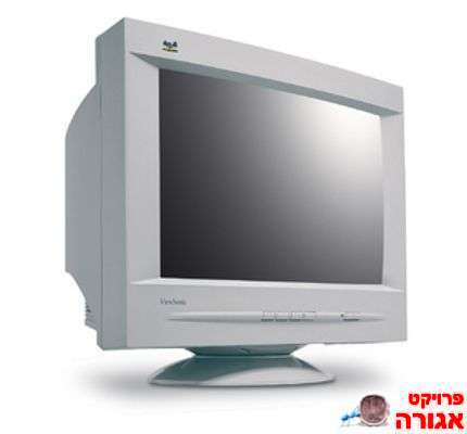מסך מחשב 17 אינץ' CRT