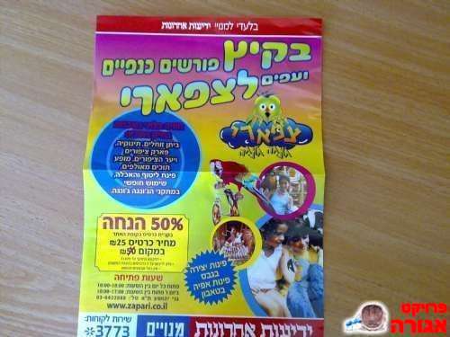 קופון לצפארי -כניסה ב-25 ש"ח במקום ב-50