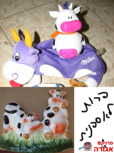 מספר פרות מסוגים שונים לאספנית