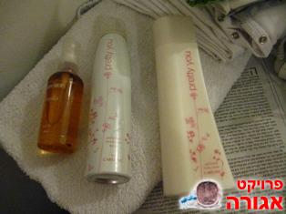 תחליב רחצה עם דאודורנט תואם ושמן ונילה