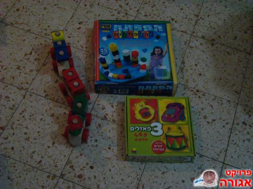 משחקים לגיל שנתיים