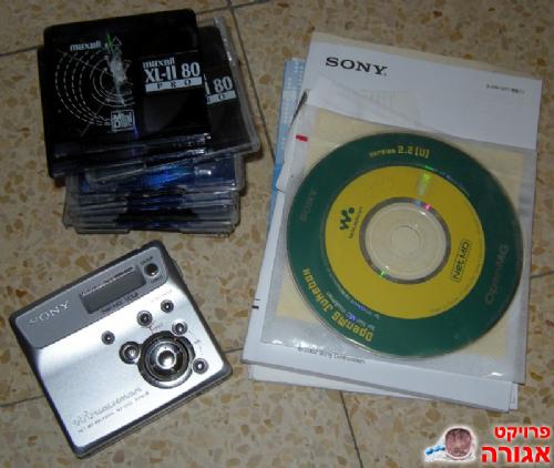 נגן מינידיסק Sony MZ-N505