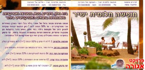 כרטיס הנחה זוגי למלונות