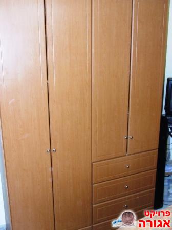 ארון 4 דלתות MDF