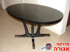 שולחן אוכל אליפסה