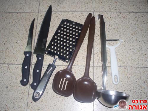 כלי מטבח וסכינים