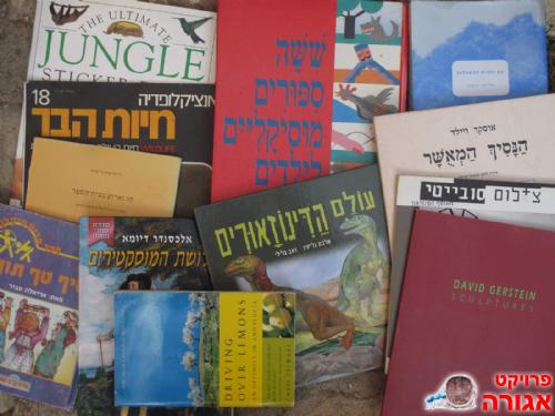 ספרי ילדים, נוער ואמנות שונים