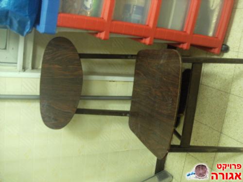 שולחן נפתח + 6 כסאות