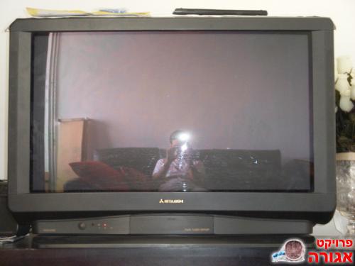 טלויזייה 37" מסך רחב (CRT)