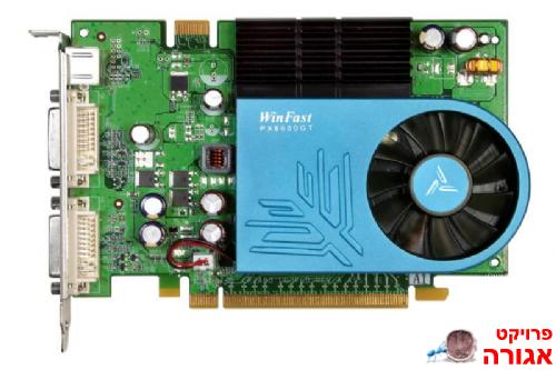 כרטיס גרפי Leadtek nVIDIA GeForce 8600GT