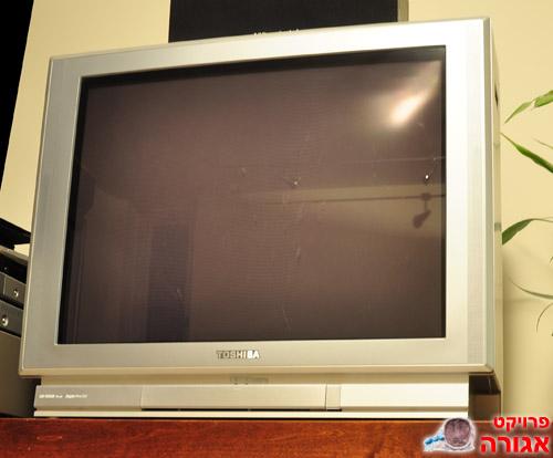 טלוויזיה 34" מקולקלת טושיבה 34SZ8
