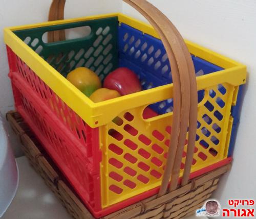 סלסלה צבעונית