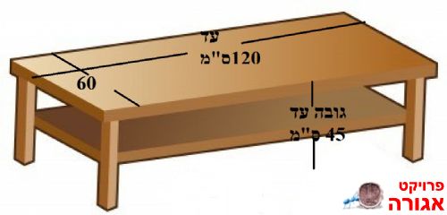 שולחן סלון