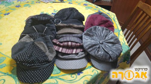 כובעי מצחיה לנשים לחורף
