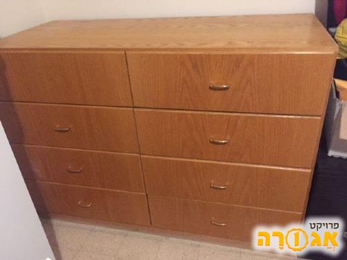 Real wood drawer chest