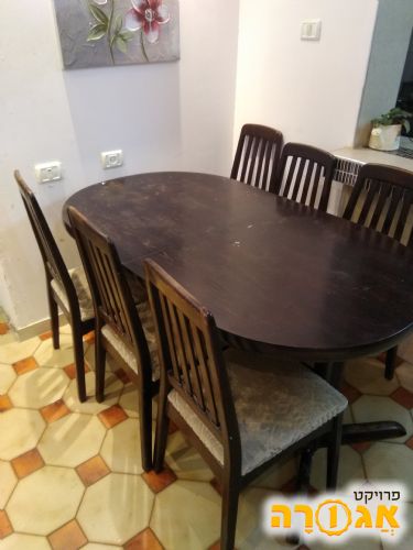 שולחן פינת אוכל ללא כסאות שולחאיקה שחור