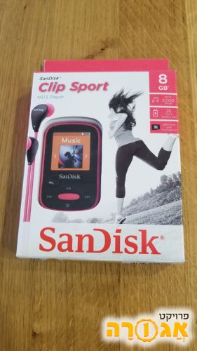 נגן MP3 של סנדיסק (Sundisk Clip Sport)
