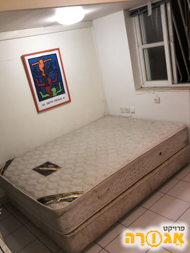 מיטה זוגית (מזרון + בסיס), 190X140