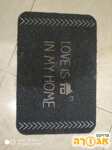 שטיח כניסה לבית