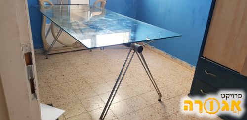 שולחן זכוכית משרדי / לבית