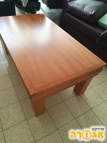 שולחן קפה עץ מלא