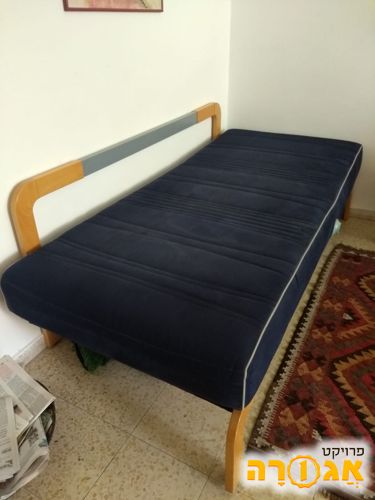ספפה (ספה / מיטת יחיד רחבה) כחולה