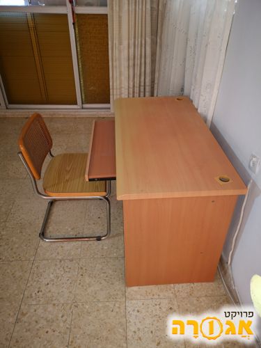 שולחן מחשב+כסא