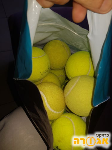 25 כדורי טניס רובם חדש לחלוטין