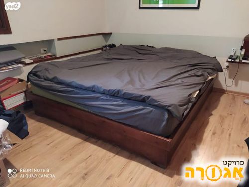 מיטה זוגית עם מזרון 180X200