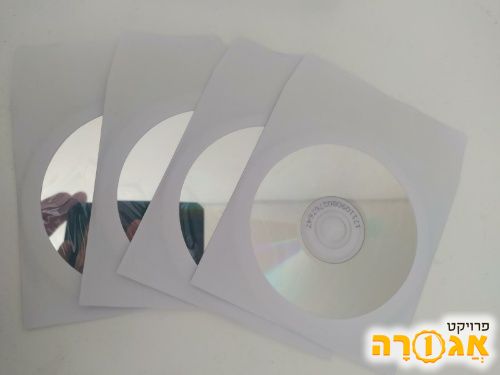 4 דיסקים DVD-RW