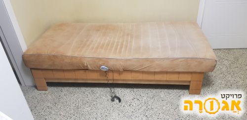 מיטת יחיד מתכווננת חשמלית עם ארגז