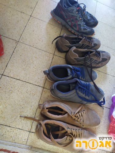 נעליי גברים ספורט קז'ואל - 4 זוגות - 42