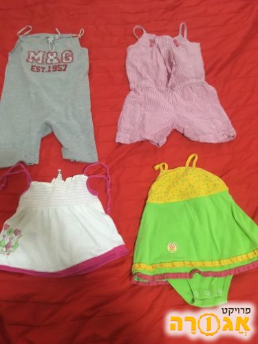 בגדי תינוקות קיץ 12-18 חודשים